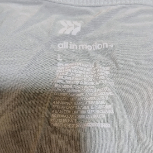 All in Motion Women's Mint Green Long Sleeve Tee - Picture 2 of 8